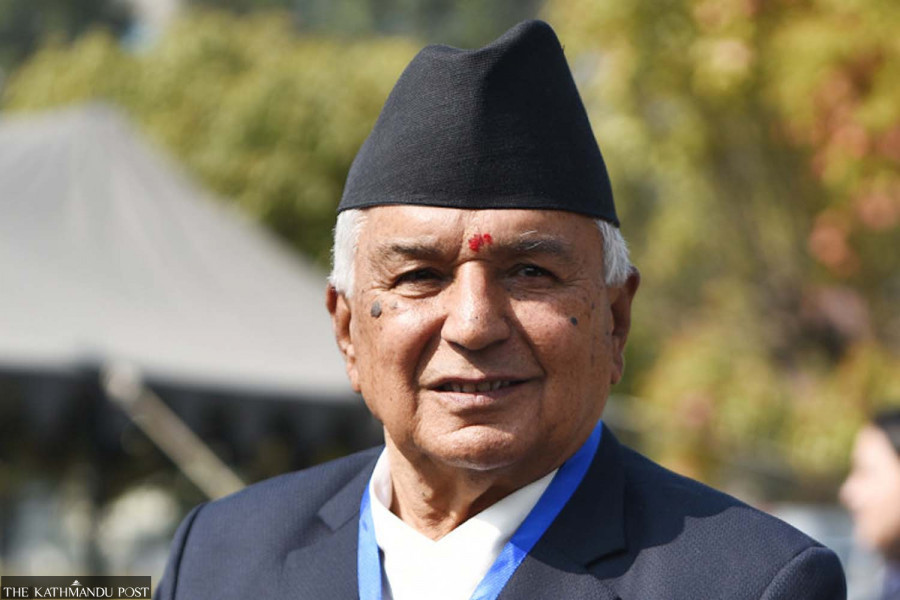 राष्ट्रपति पौडेलद्धारा अनुगमन तथा मूल्याङ्कन व्यवस्था गर्न बनेको विधेयक प्रमाणीकरण