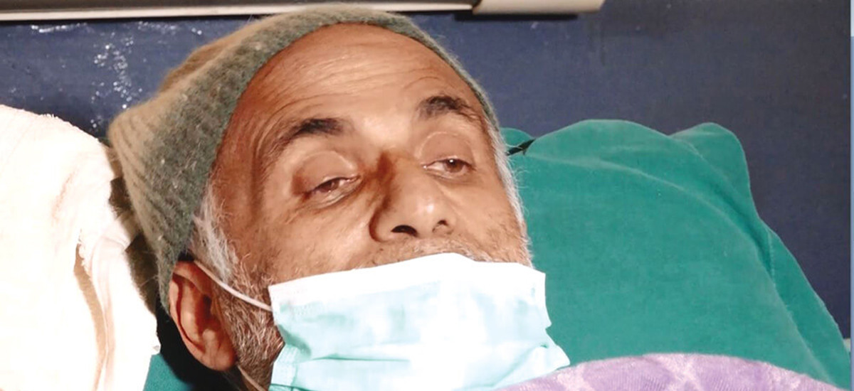 डा. गोविन्द केसीको स्वास्थ्य बिग्रँदै, ग्लुकोज र स्लाइन लिन अस्वीकार