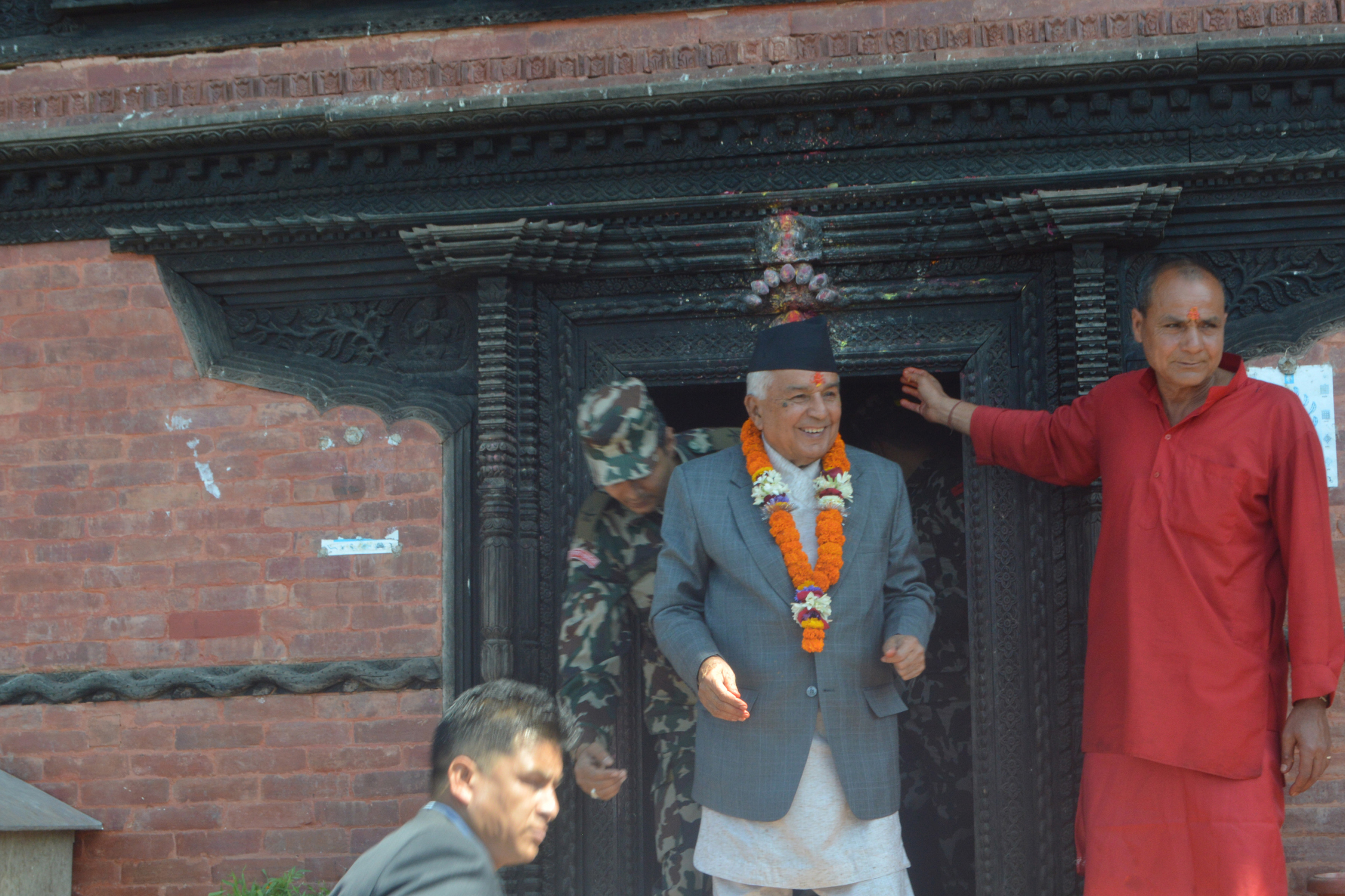 गोरखामा राष्ट्रपति पौडेल