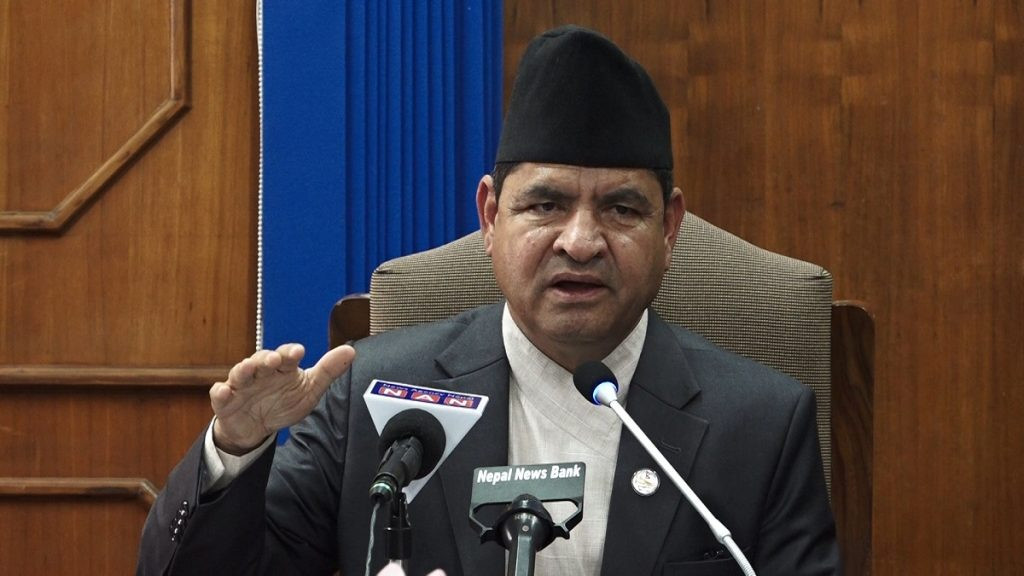 अहिले उपत्यकाका सडक खाल्डाखुल्डीमुक्त : मन्त्री प्रकाश ज्वाला